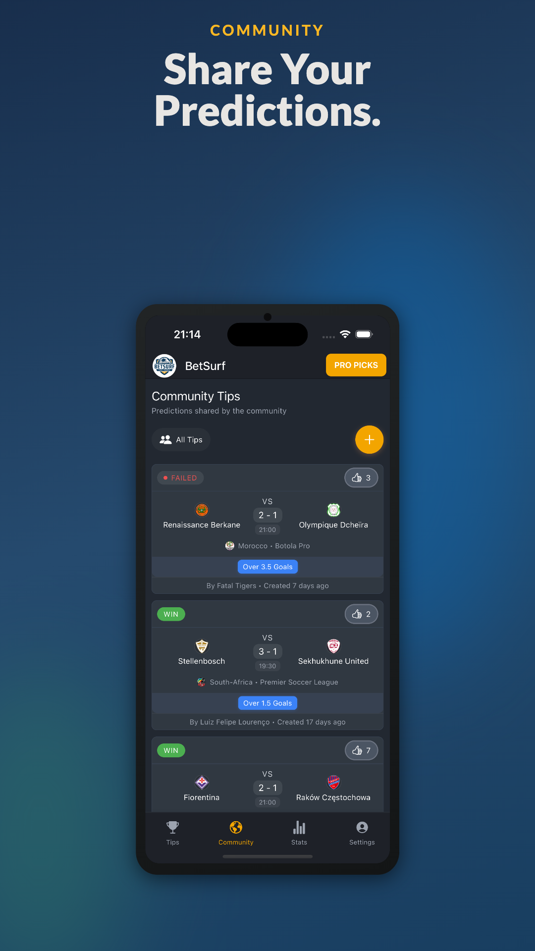 BetSurf Community
