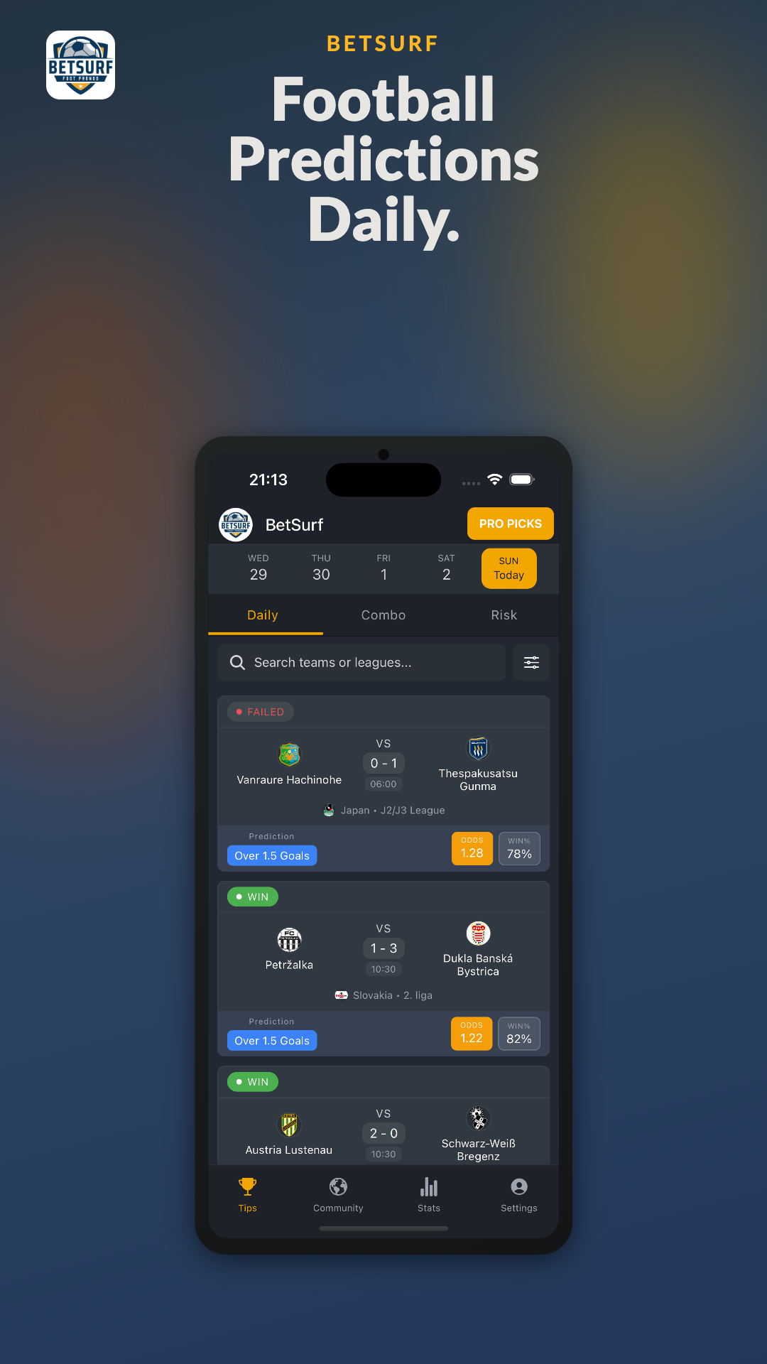 BetSurf App